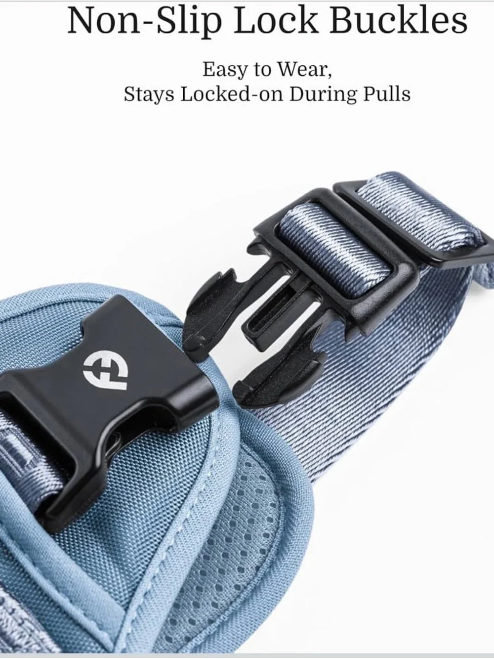 3-Point No-Pull Control, Dual Handle Support, Durable 900D Nylon 2187-1